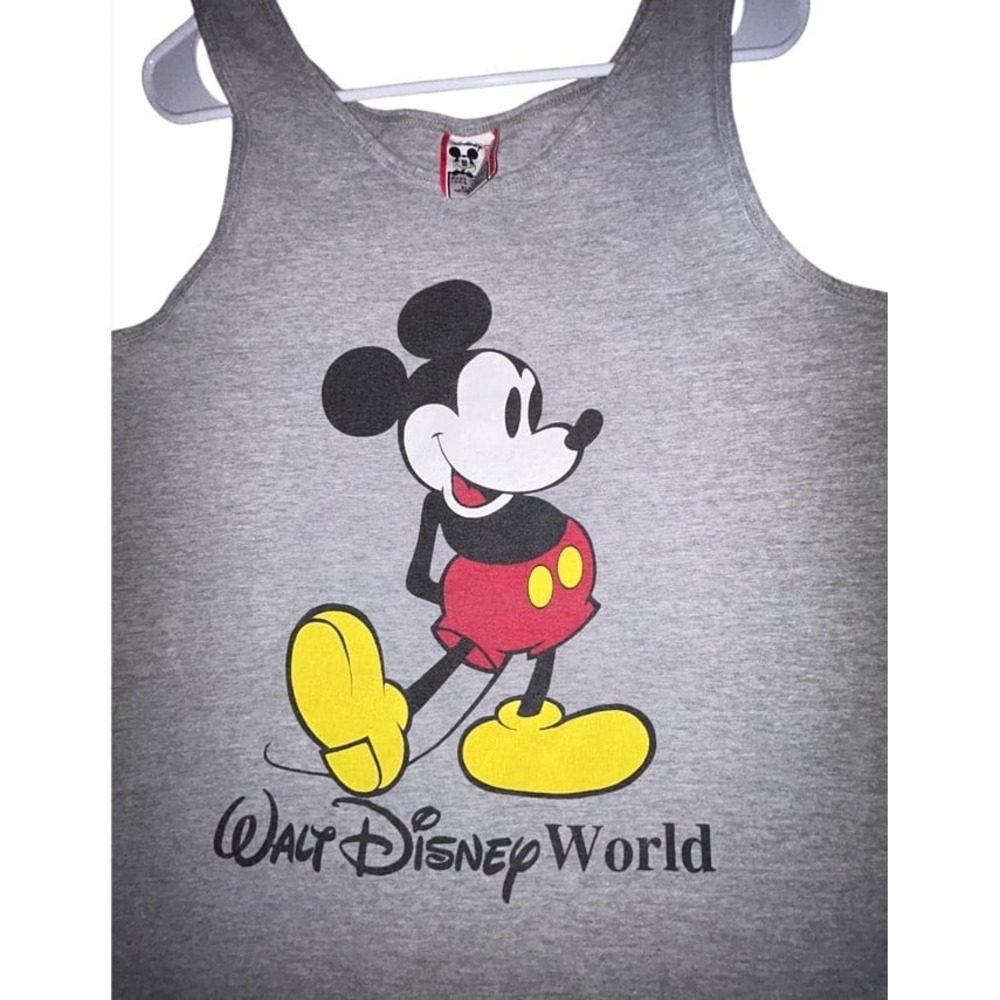Vintage 90's Disney Designs Mickey Mouse‎ Walt Disney World Tank Top T-Shirt
